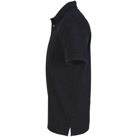 Рубашка поло унисекс Pacific, черная Рубашка поло унисекс Pacific, черная