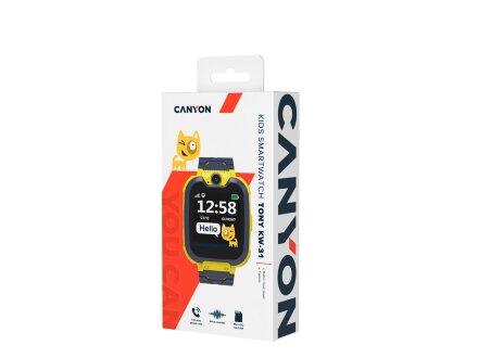 Детские часы Canyon Tony KW-31, желто-серый Детские часы Canyon Tony KW-31, желто-серый