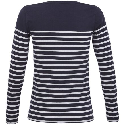 Футболка женская с длинным рукавом Matelot LSL Women, синяя с белым Футболка женская с длинным рукавом Matelot LSL Women, синяя с белым