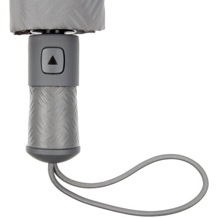 Зонт складной Hard Work, серый Зонт складной Hard Work, серый