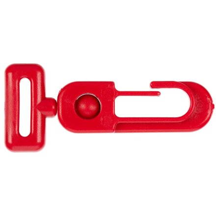Застежка-карабин Сarabine, S, красный Застежка-карабин Сarabine, S, красный