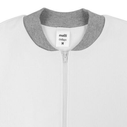 Бомбер College, молочно-белый Бомбер College, молочно-белый