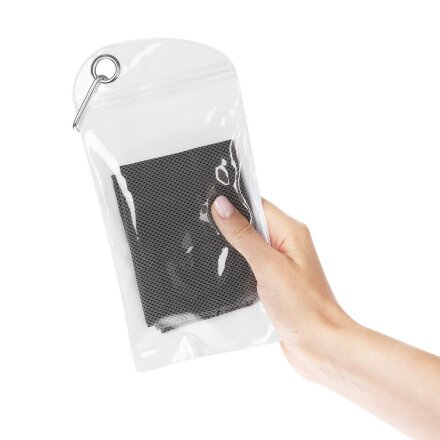 Охлаждающее полотенце Baffin, серое Охлаждающее полотенце Baffin, серое