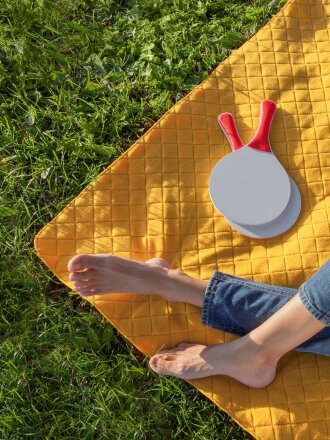 Плед для пикника Soft & Dry, желтый Плед для пикника Soft & Dry, желтый