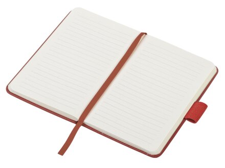 Блокнот Vision 2.0 А6 в твердой обложке, красный Блокнот Vision 2.0 А6 в твердой обложке, красный