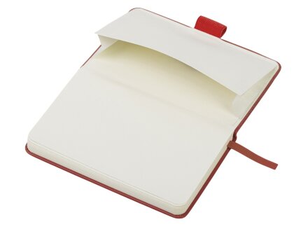 Блокнот Vision 2.0 А6 в твердой обложке, красный Блокнот Vision 2.0 А6 в твердой обложке, красный