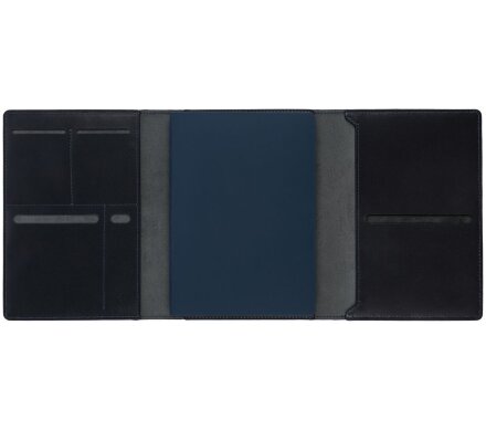 Ежедневник-портфолио Napoli, недатированный, синий Ежедневник-портфолио Napoli, недатированный, синий