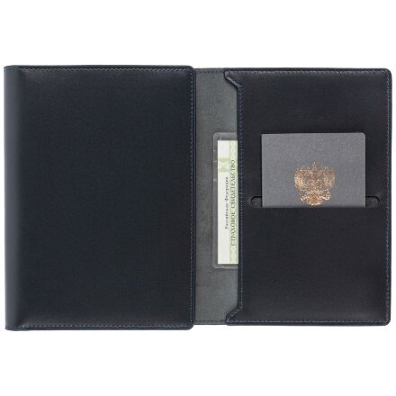 Ежедневник-портфолио Napoli, недатированный, синий Ежедневник-портфолио Napoli, недатированный, синий