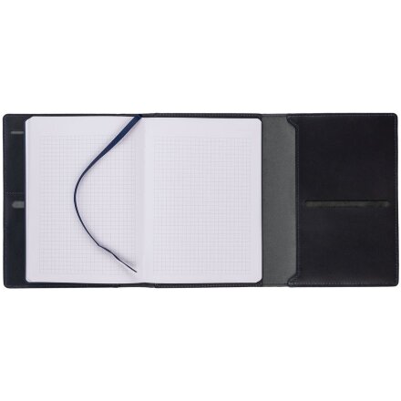 Ежедневник-портфолио Napoli, недатированный, синий Ежедневник-портфолио Napoli, недатированный, синий