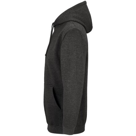 Худи унисекс Condor, черный меланж Худи унисекс Condor, черный меланж