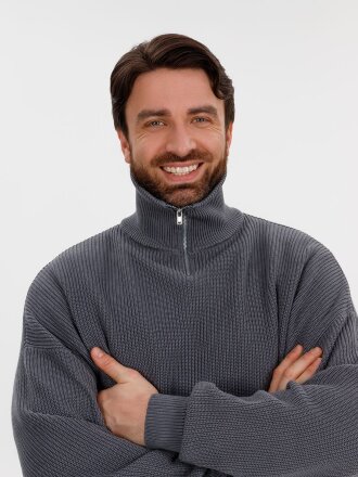 Джемпер Siluetti Birne, серый Джемпер Siluetti Birne, серый