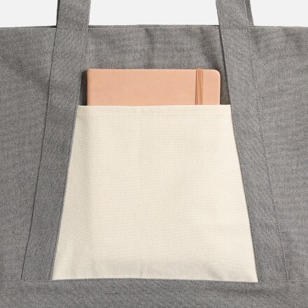 Шопер Shophop, серый с неокрашенным