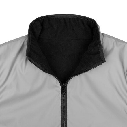 Жилет двусторонний Manifest из светоотражающей ткани, серый Жилет двусторонний Manifest из светоотражающей ткани, серый