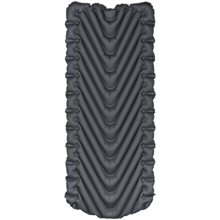 Надувной коврик Static V Luxe, серый Надувной коврик Static V Luxe, серый