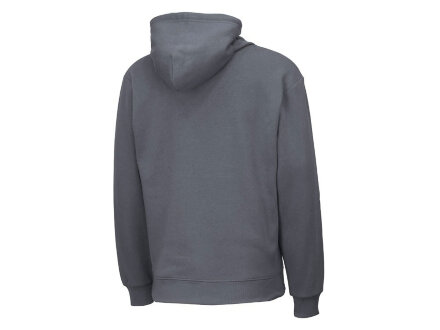 Толстовка с капюшоном оверсайз Lisbon унисекс, темно-серый