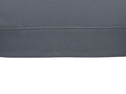 Толстовка с капюшоном оверсайз Lisbon унисекс, темно-серый