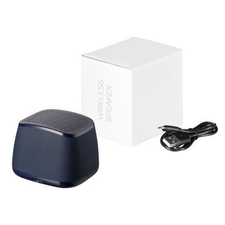 Беспроводная колонка с подсветкой Glow 75dB 1200 mAh, синяя (вход Micro-USB) Беспроводная колонка с подсветкой Glow 75dB 1200 mAh, синяя (вход Micro-USB)