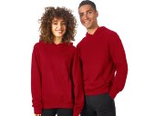 Худи Warsaw, футер 220гр, красный Худи Warsaw, футер 220гр, красный