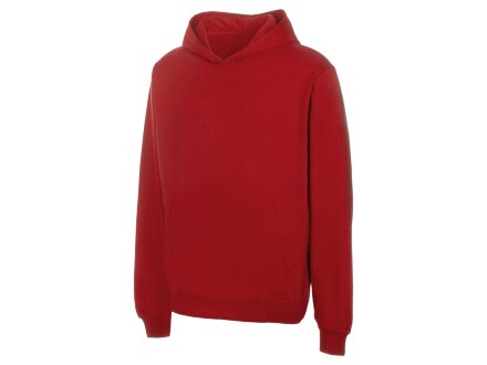 Худи Warsaw, футер 220гр, красный Худи Warsaw, футер 220гр, красный