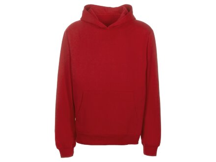 Худи Warsaw, футер 220гр, красный Худи Warsaw, футер 220гр, красный