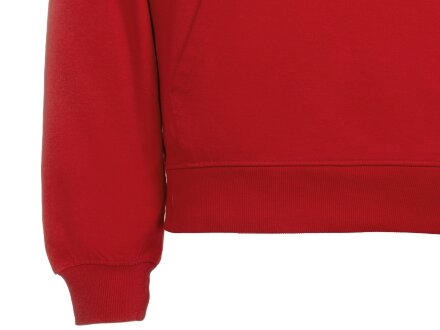 Худи Warsaw, футер 220гр, красный Худи Warsaw, футер 220гр, красный