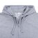 Толстовка женская Hooded Full Zip серый меланж с нанесением логотипа