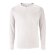 Футболка с длинным рукавом Sporty LSL Men, белая с нанесением логотипа