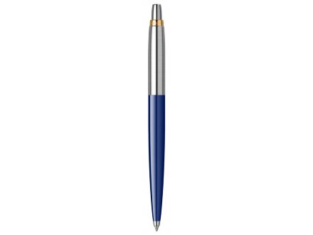 Шариковая ручка Parker Jotter K160, цвет: Blue/GT, стержень: M, цвет чернил: blue, в подарочной упаковке.