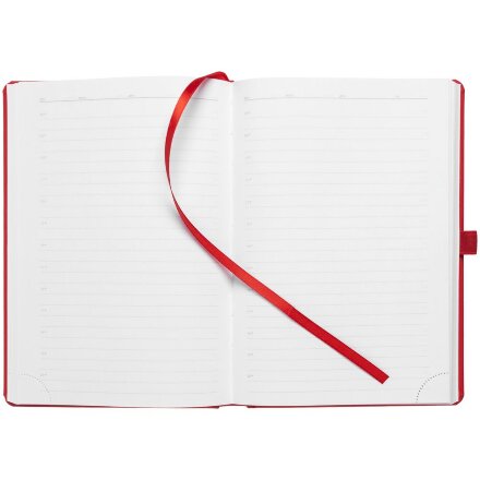 Ежедневник Favor Metal, недатированный, красный Ежедневник Favor Metal, недатированный, красный