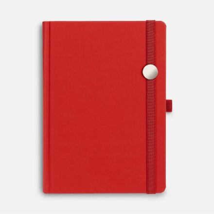 Ежедневник Favor Metal, недатированный, красный