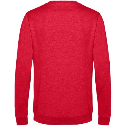 Свитшот унисекс Set In, красный меланж Свитшот унисекс Set In, красный меланж