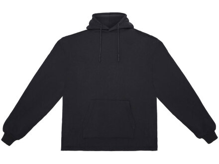 Худи оверсайз Alpha.01 унисекс, черный