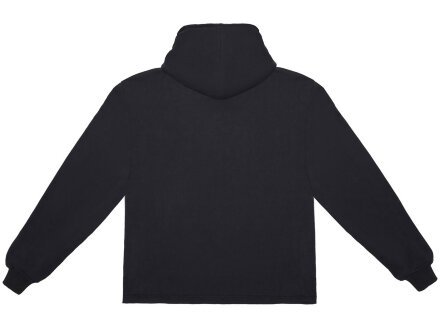 Худи оверсайз Alpha.01 унисекс, черный