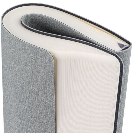 Ежедневник Folks, недатированный, серый Ежедневник Folks, недатированный, серый