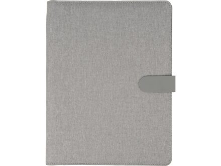 Папка для документов Route с блокнотом, светло-серый Папка для документов Route с блокнотом, светло-серый