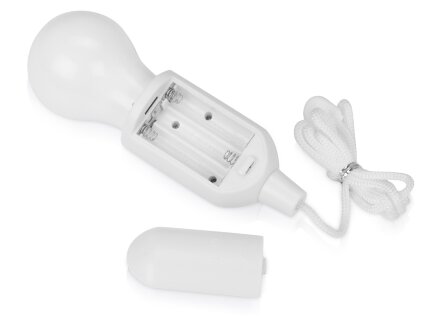 Портативная лампа на шнурке Pulli, белый Портативная лампа на шнурке Pulli, белый