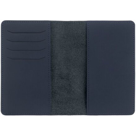 Обложка для паспорта Alaska, синяя Обложка для паспорта Alaska, синяя