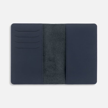 Обложка для паспорта Alaska, синяя