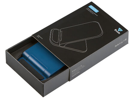 Беспроводное зарядное устройство Foldy, 15 Вт, темно-синий