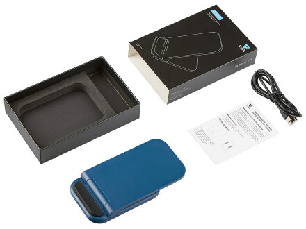 Беспроводное зарядное устройство Foldy, 15 Вт, темно-синий