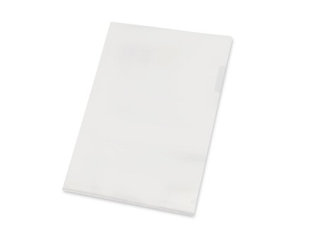 Папка- уголок, для формата А4, плотность 180 мкм, прозрачный матовый Папка- уголок, для формата А4, плотность 180 мкм, прозрачный матовый