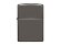 Зажигалка ZIPPO Classic с покрытием Black Ice, латунь/сталь, чёрная, глянцевая, 38x13x57 мм