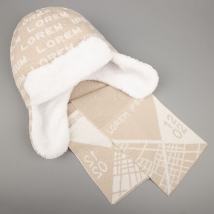 Шапка на заказ Tricksy Vesh, полушерсть Шапка на заказ Tricksy Vesh, полушерсть