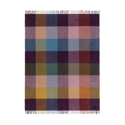 Плед Аrequipa, фиолетовый с серым Плед Аrequipa, фиолетовый с серым