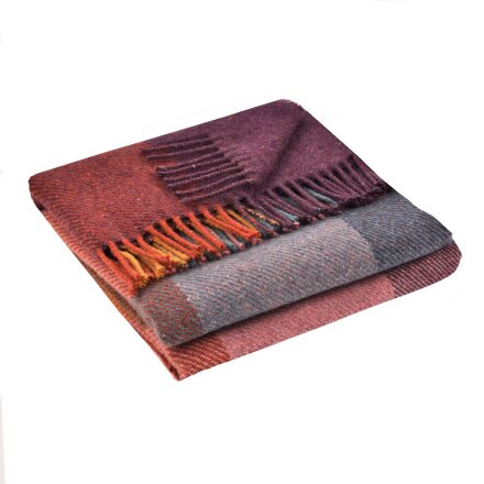 Плед Аrequipa, фиолетовый с серым Плед Аrequipa, фиолетовый с серым