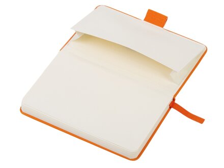 Блокнот Vision 2.0 А6 в твердой обложке, оранжевый Блокнот Vision 2.0 А6 в твердой обложке, оранжевый