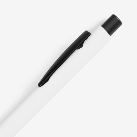 Ручка шариковая Pride, белая Ручка шариковая Pride, белая