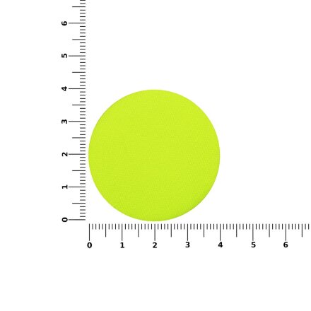 Наклейка тканевая Lunga Round, M, желтый неон
