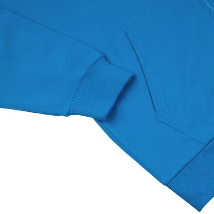 Толстовка на молнии с капюшоном Siverga 2.0, бирюзовая Толстовка на молнии с капюшоном Siverga 2.0, бирюзовая