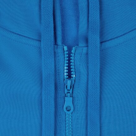 Толстовка на молнии с капюшоном Siverga 2.0, бирюзовая Толстовка на молнии с капюшоном Siverga 2.0, бирюзовая